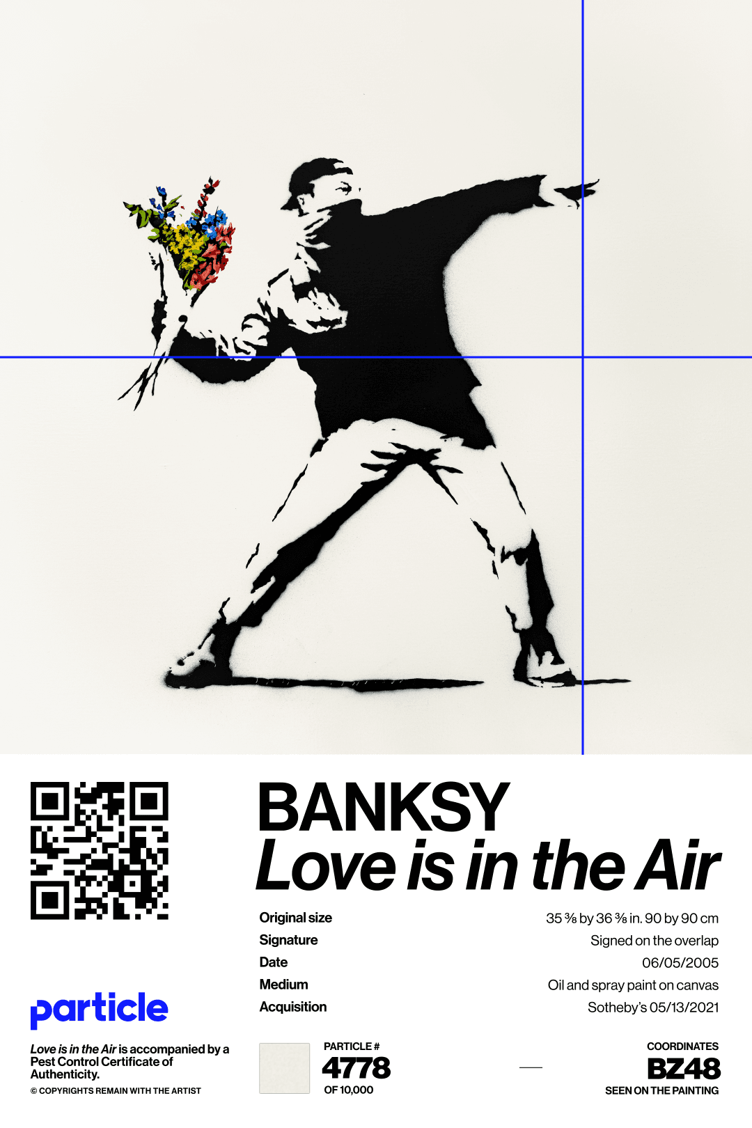 Banksy | Love Is In The Air #4778