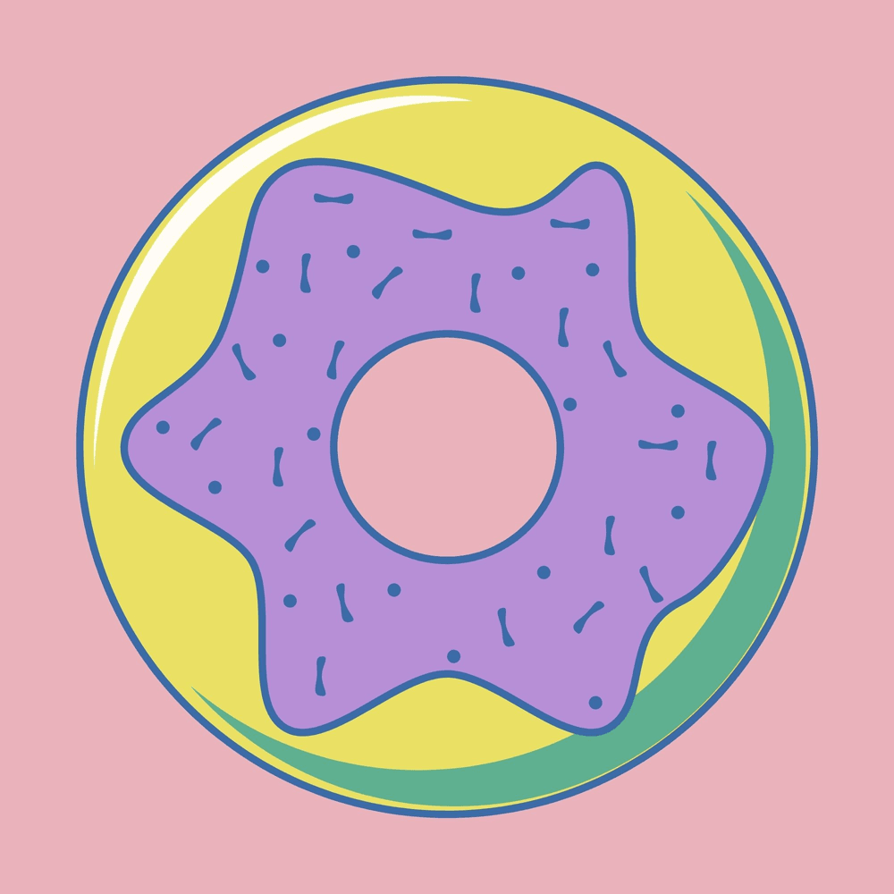 Centraliseren Zijdelings functie Donut #32 - Poly Donuts | OpenSea