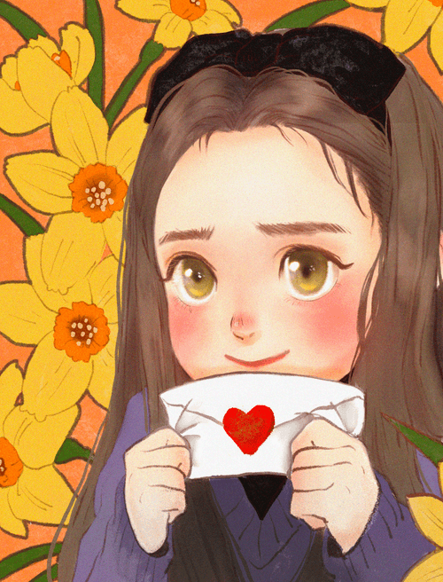 Daffodil girl