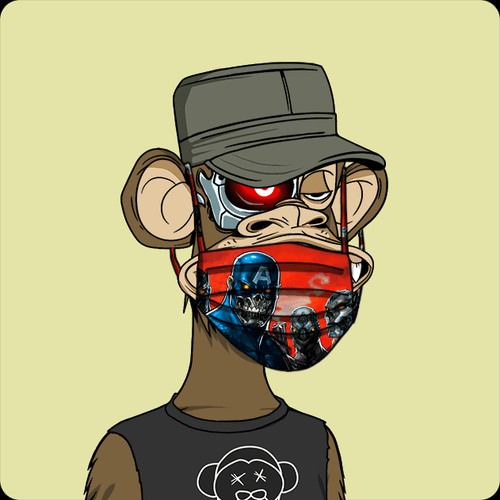 Covid Bored Ape #966