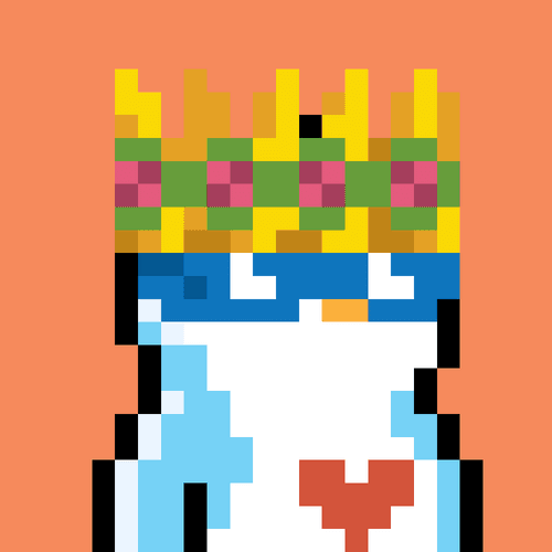 Pudgy Penguin Pixel #77