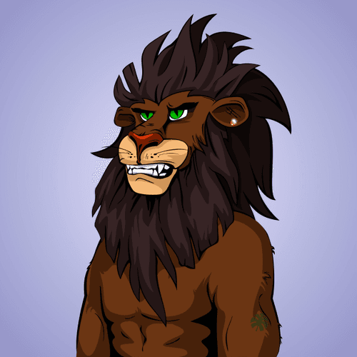 Cheeky Lion #1253