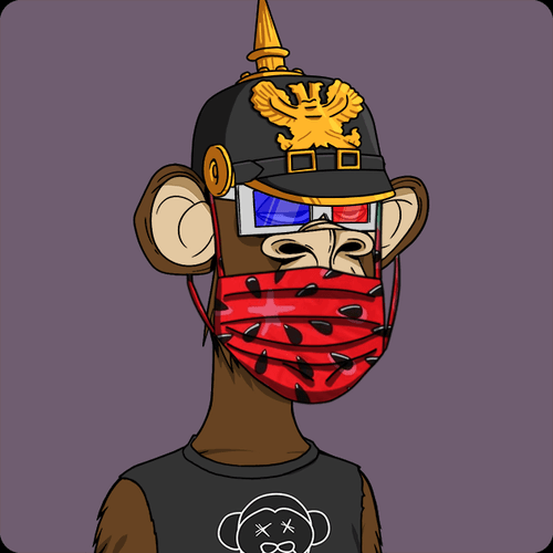 Covid Bored Ape #244