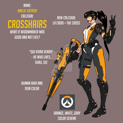 Overwatch Fan Skin Crosshairs