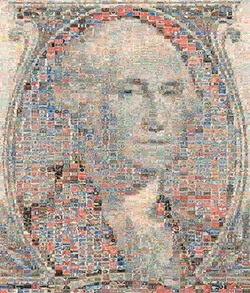 Robert Silvers Original Photomosaics - Currency collection image
