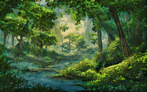 JUNGLE SCAPE #6 of 10