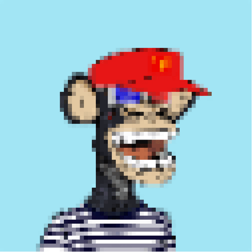 Fast Food Pixel Ape #118