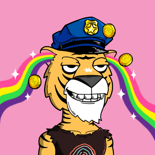 Grouchy Tiger Social Club #6959