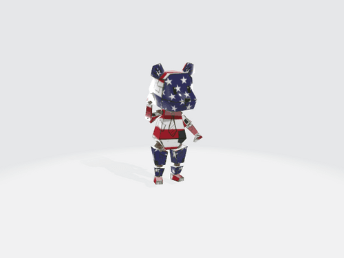 Old Glory Bear