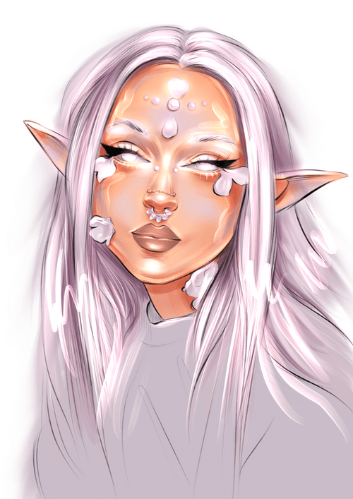 Pink elf