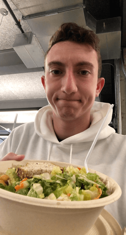 Tommy Smokes Selfie #2 (April 13, 2021)