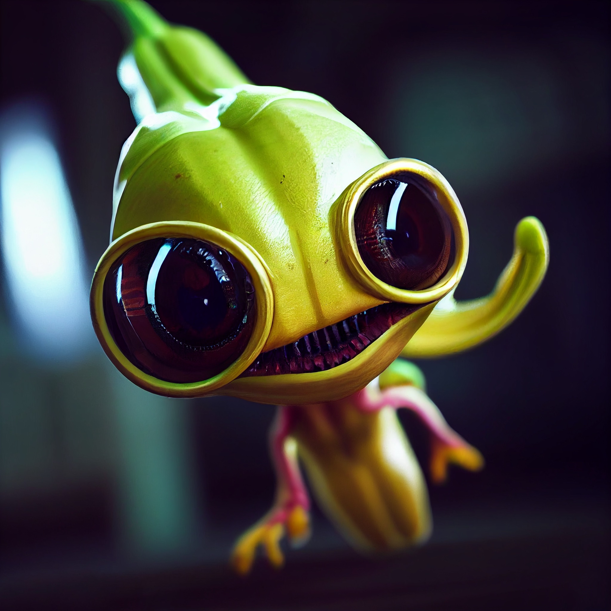 Banana alien fruit friend #2