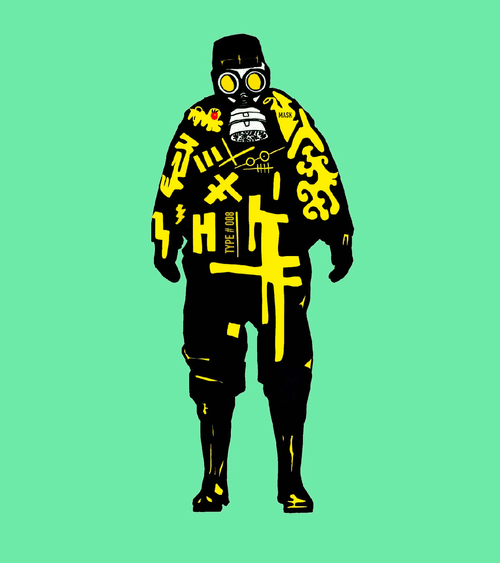 GAS MASK he whole body #008