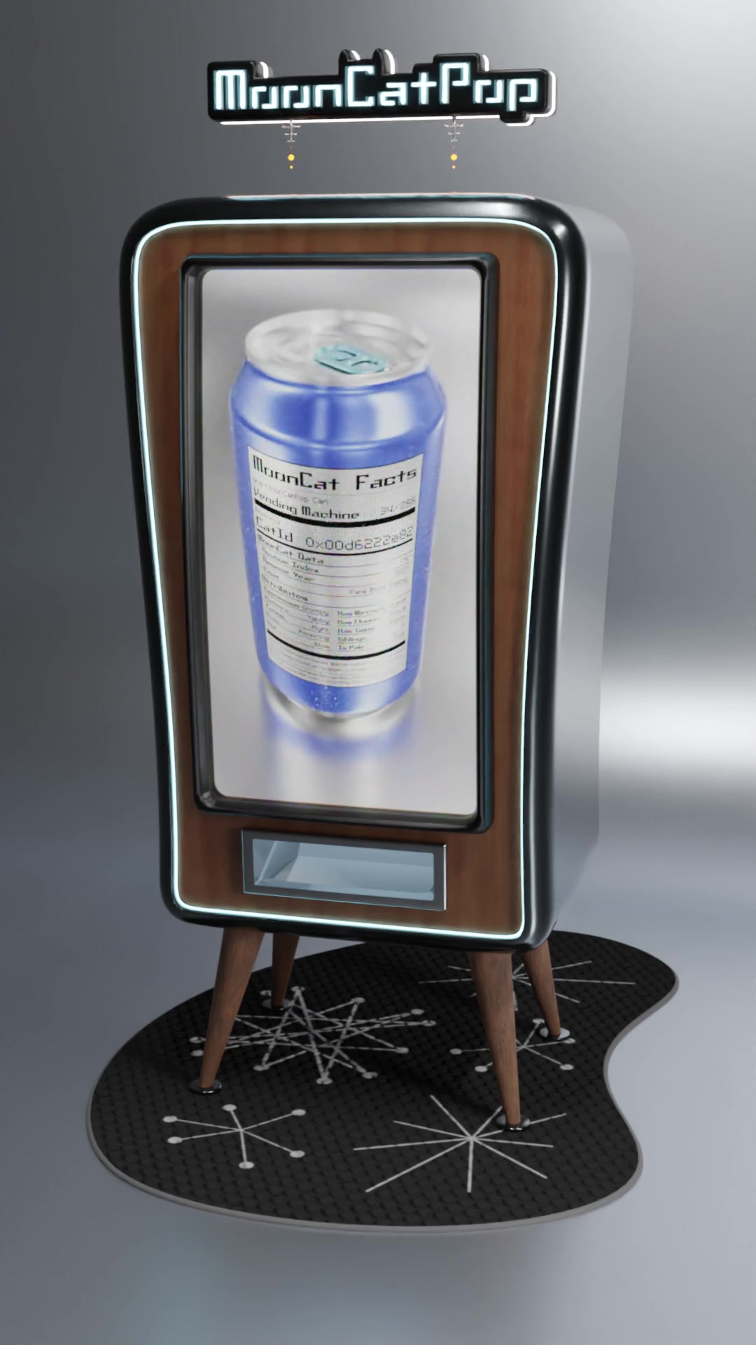 Blueberry's Royal Elixir Vending Machine