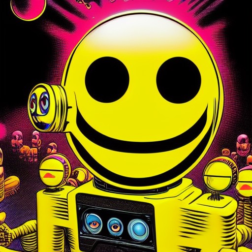 Smiley Robot #7