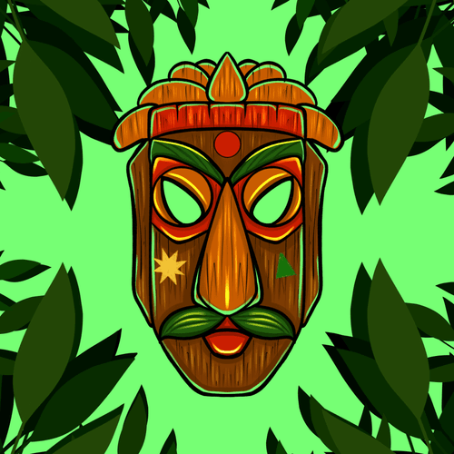 Totem mask #3