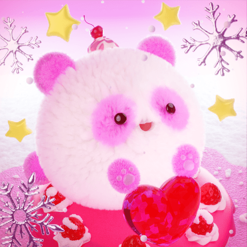CNPcake #00149 Leelee-MofuMofu-Pink