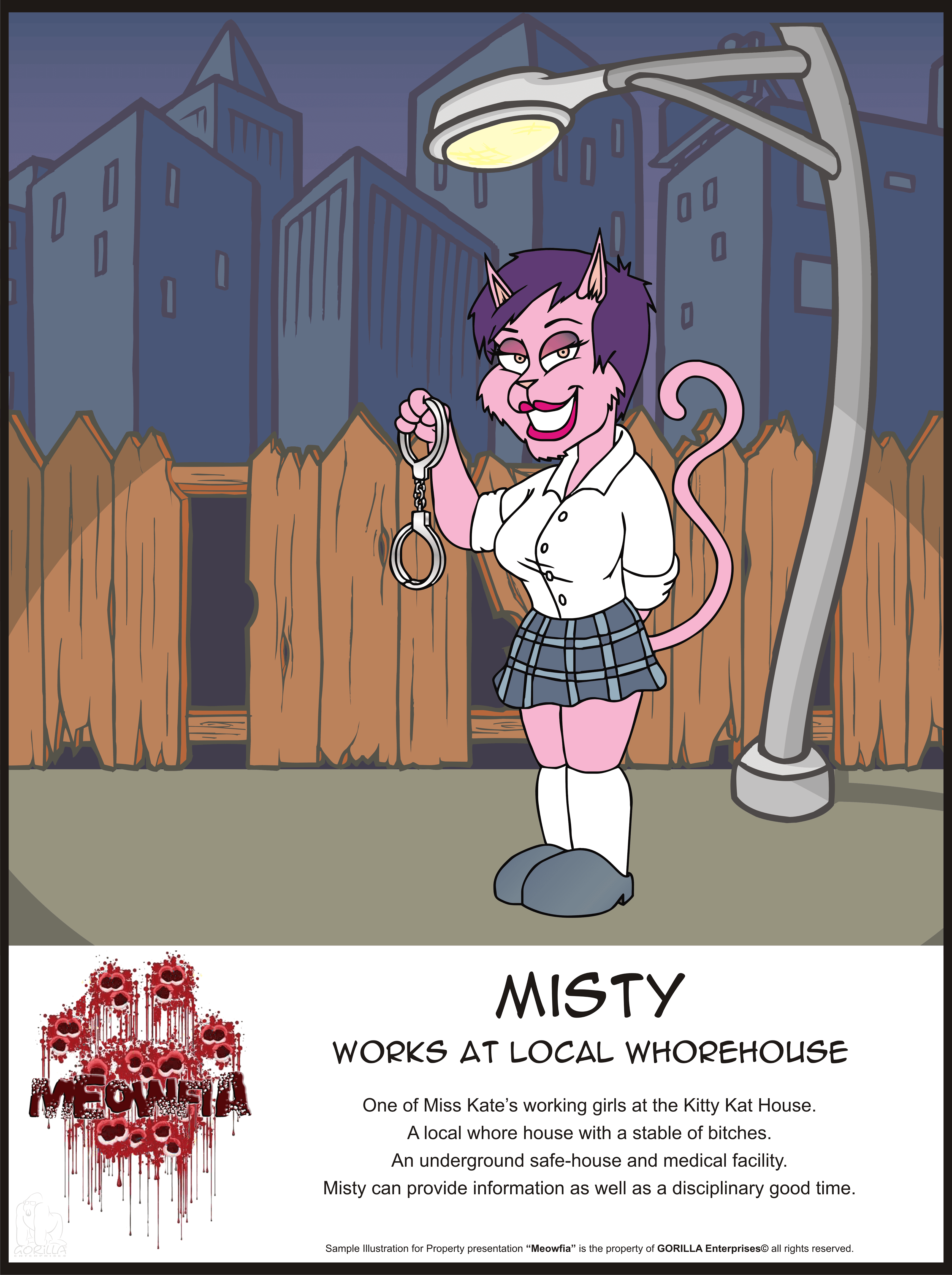 "Misty" Working Girl at the Kitty Kat House 