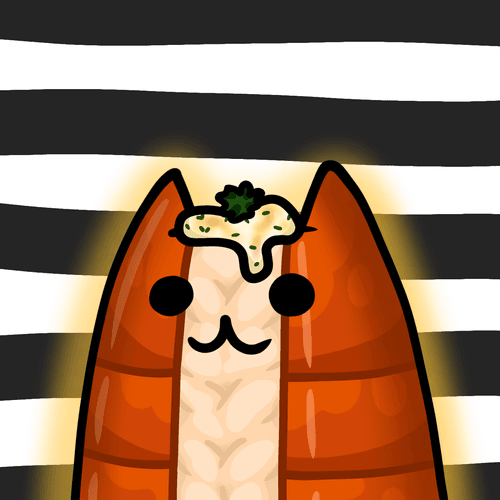 Lobster grilled cheese cat (rare)