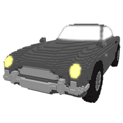 Aston Martin DB5 Voxel collection image