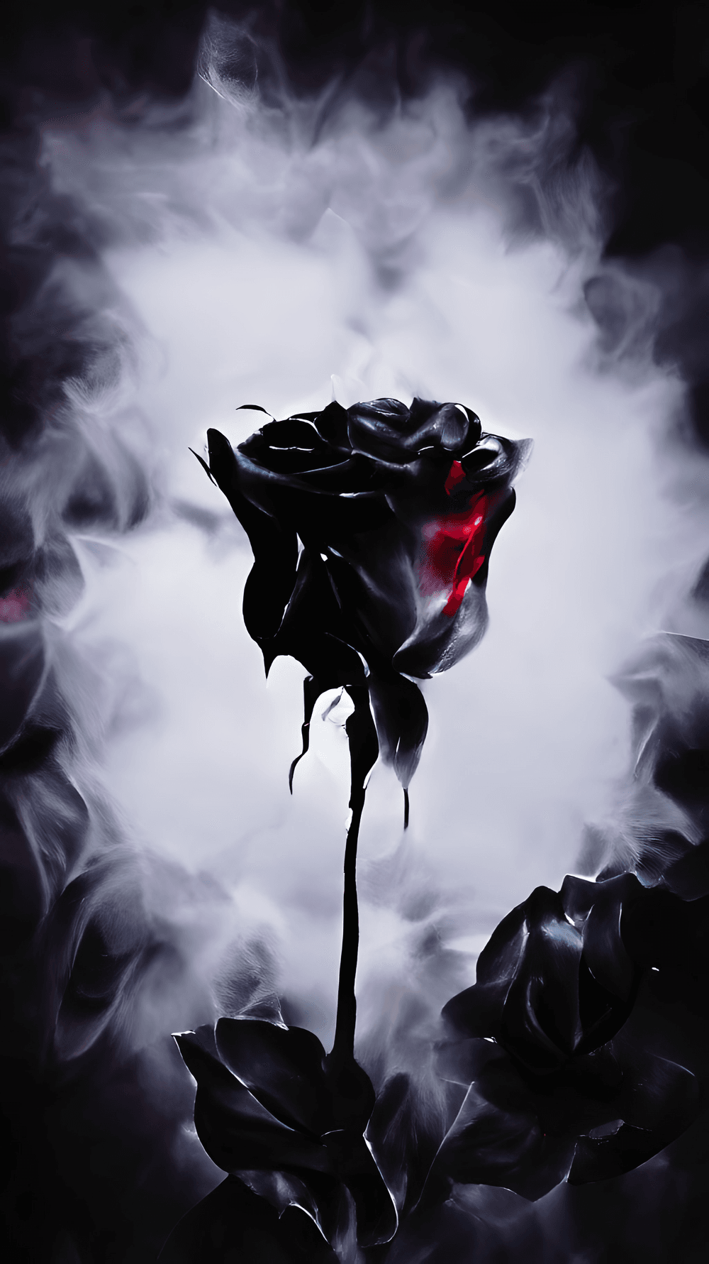 Black Rose #0001 - Roses are red? NO | OpenSea