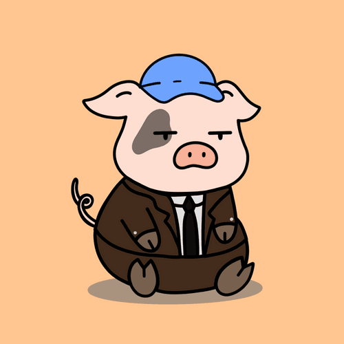 Piggie Palz #170 - Gold Man