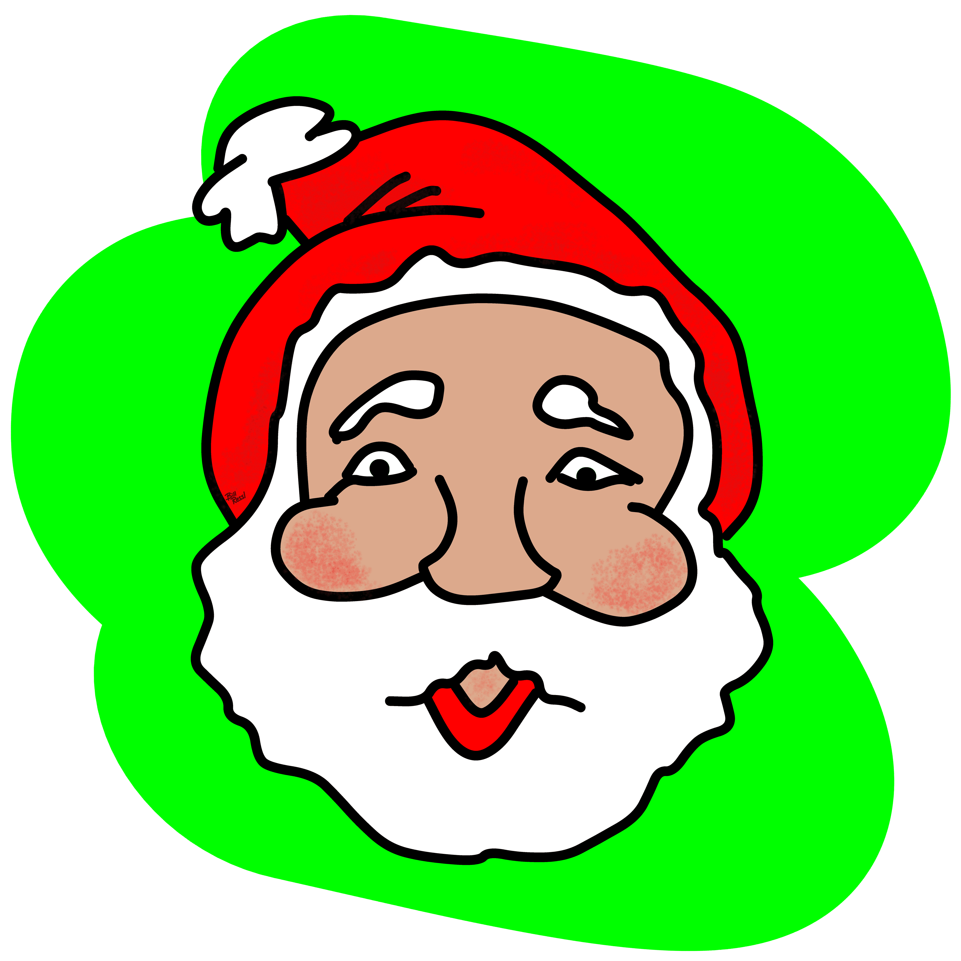 Papa Christmas – Christmas Art
