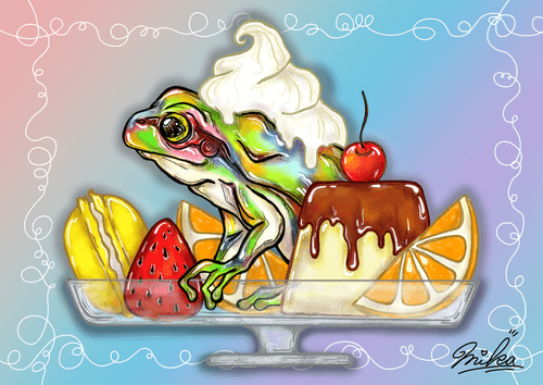 Frog à la mode