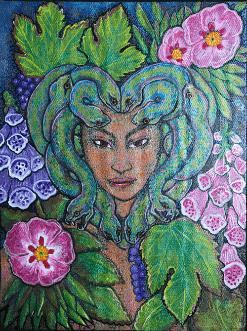 "Medusa In The Garden" By Elise Navnløs