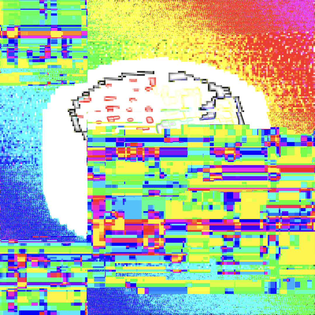 Glitched Out California Roll