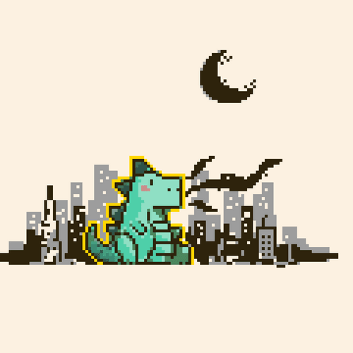 Meesfeet - Green Kaiju