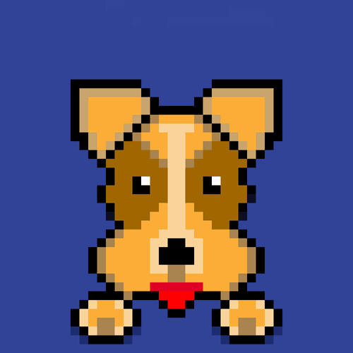 Pixel Doggie #017