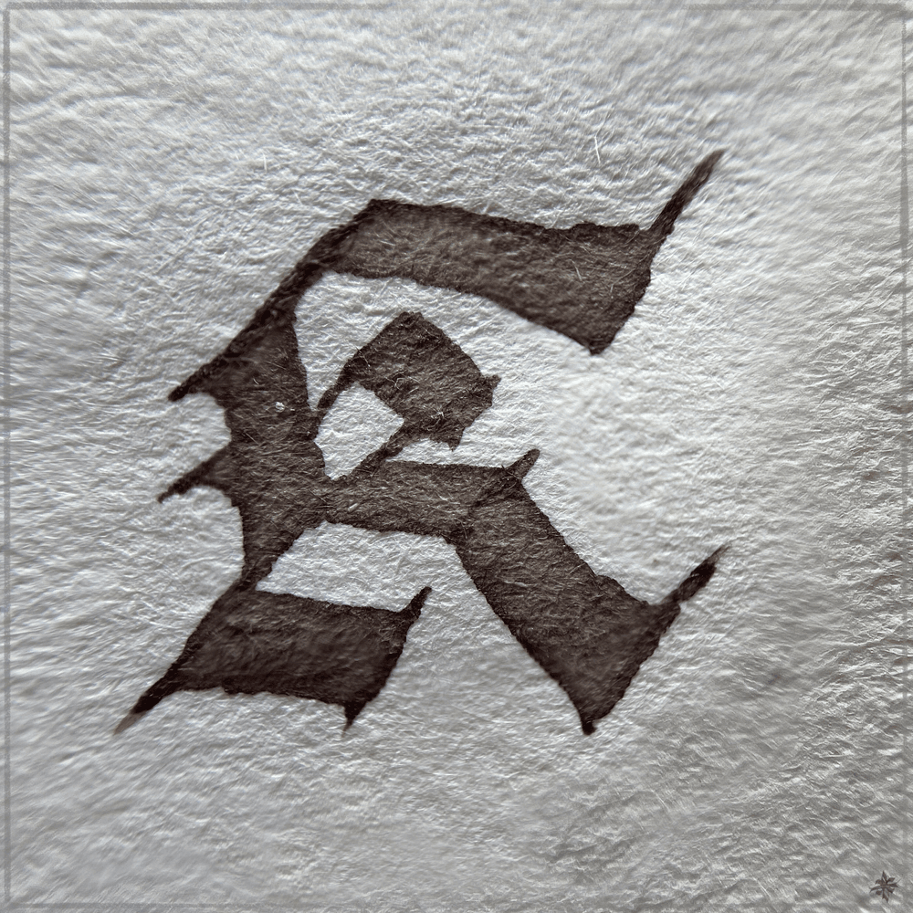 BE ONE LETTER, CALLIGRAPHY