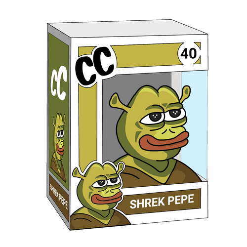 Shrek Pepe Crypto-Collectible Figurine 