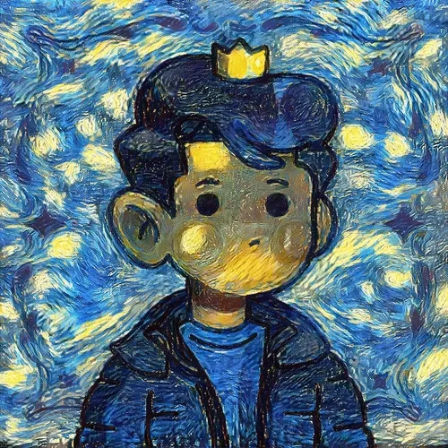 Starry Night Boki x Van Gogh #3095