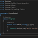 Programming Language C#
