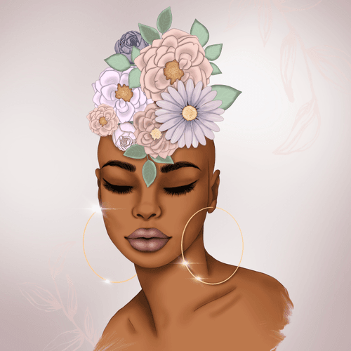 Floral punk Girl #75