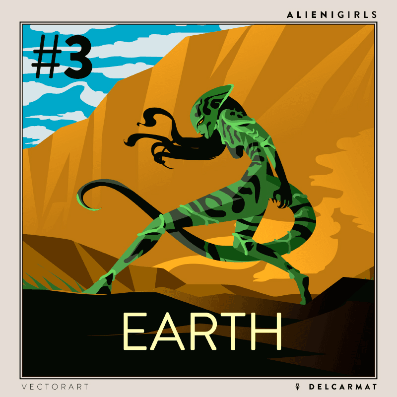 Alienigirls. #3: EARTH