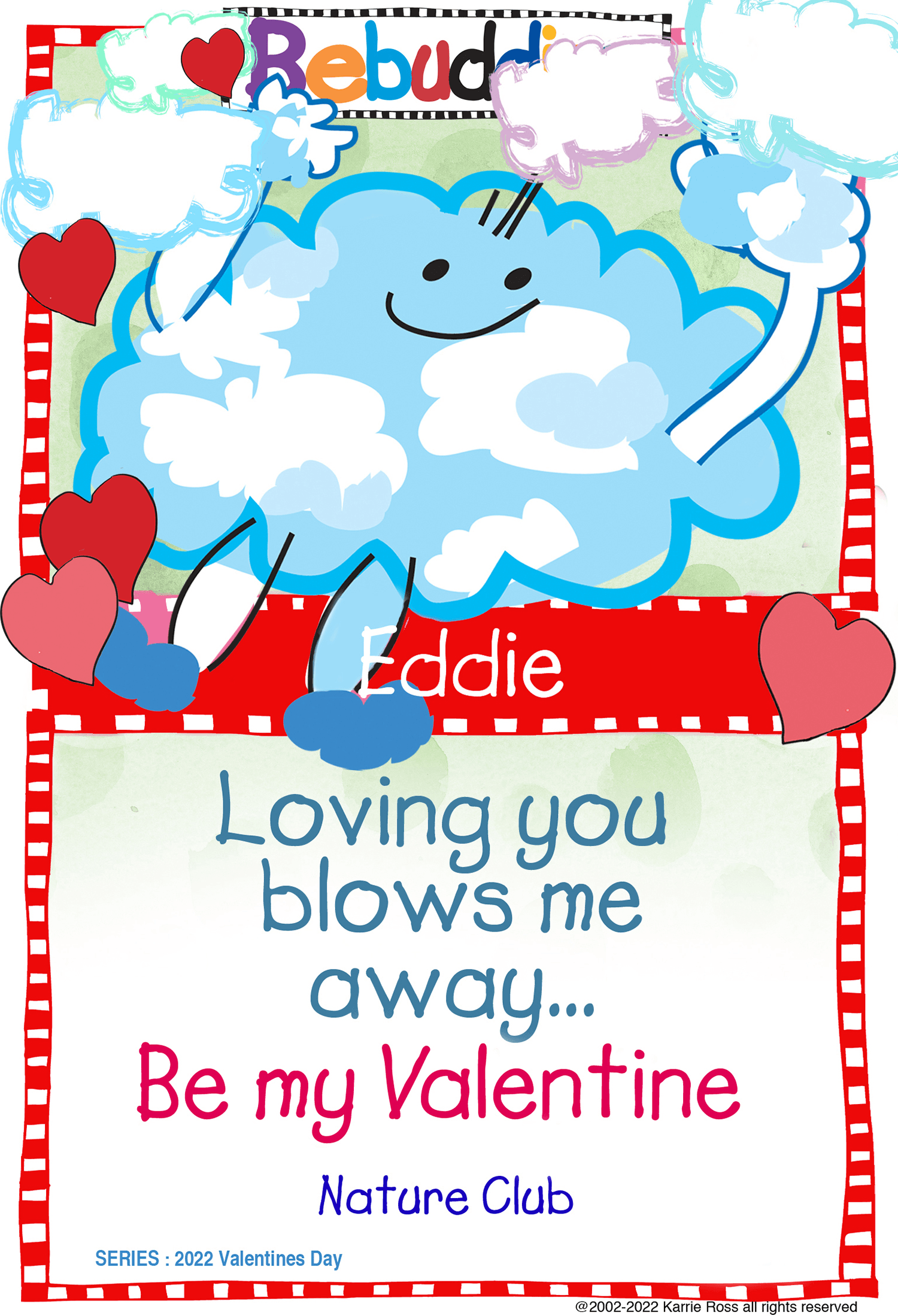 Bebuddies Holidays: Valentines Day by Karrie Ross : Eddie