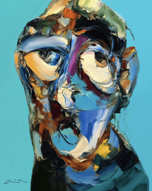 Expressionist portrait #7