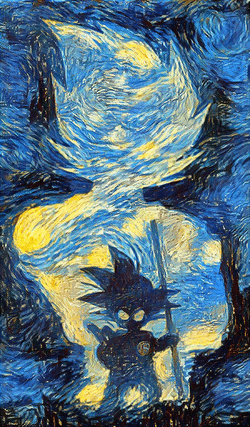 Bored Starry Night Dragon Ballz collection image