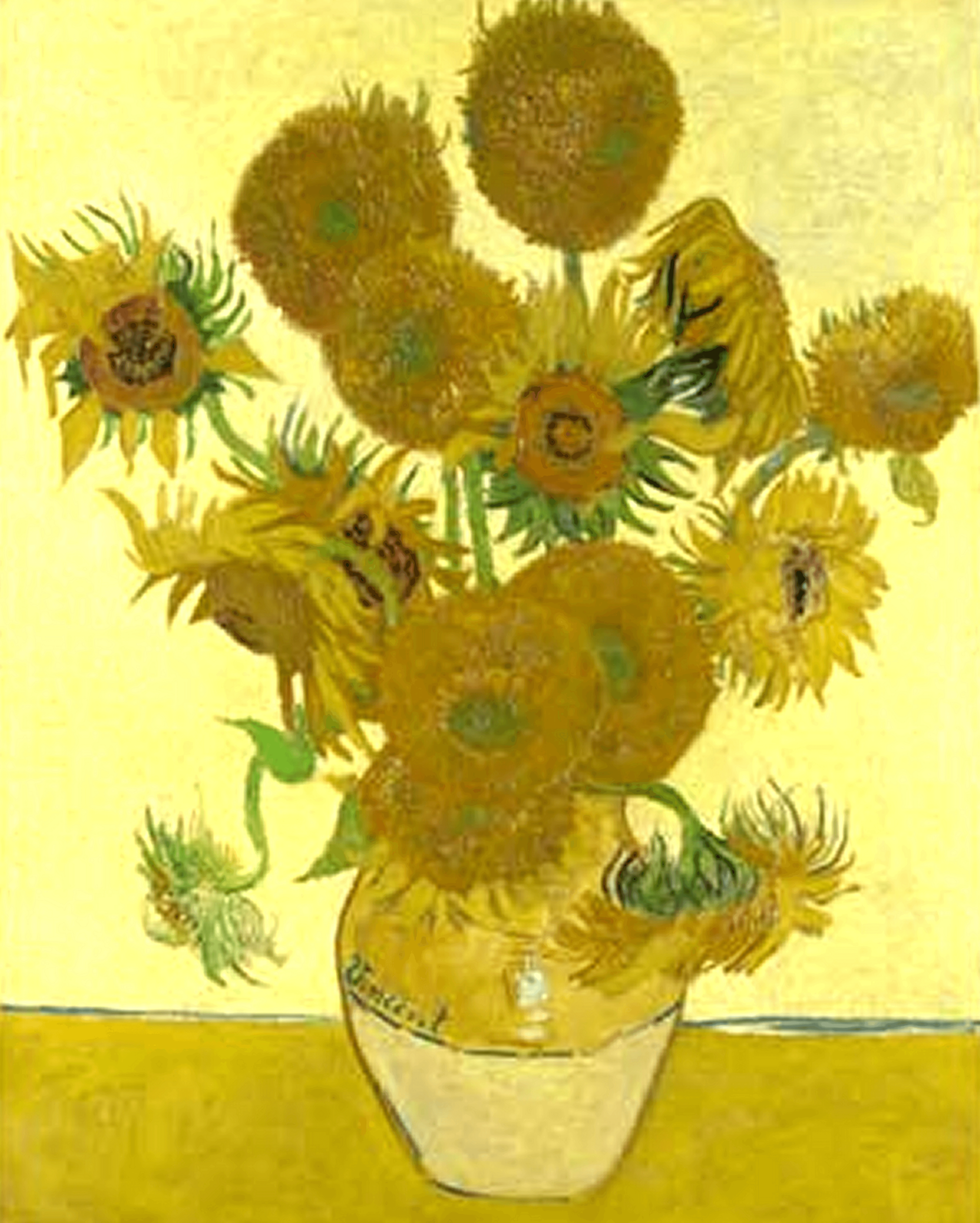 Museum Modern Art .com NFT Vincent Van Gogh Sunflowers Limited Edition 1/100