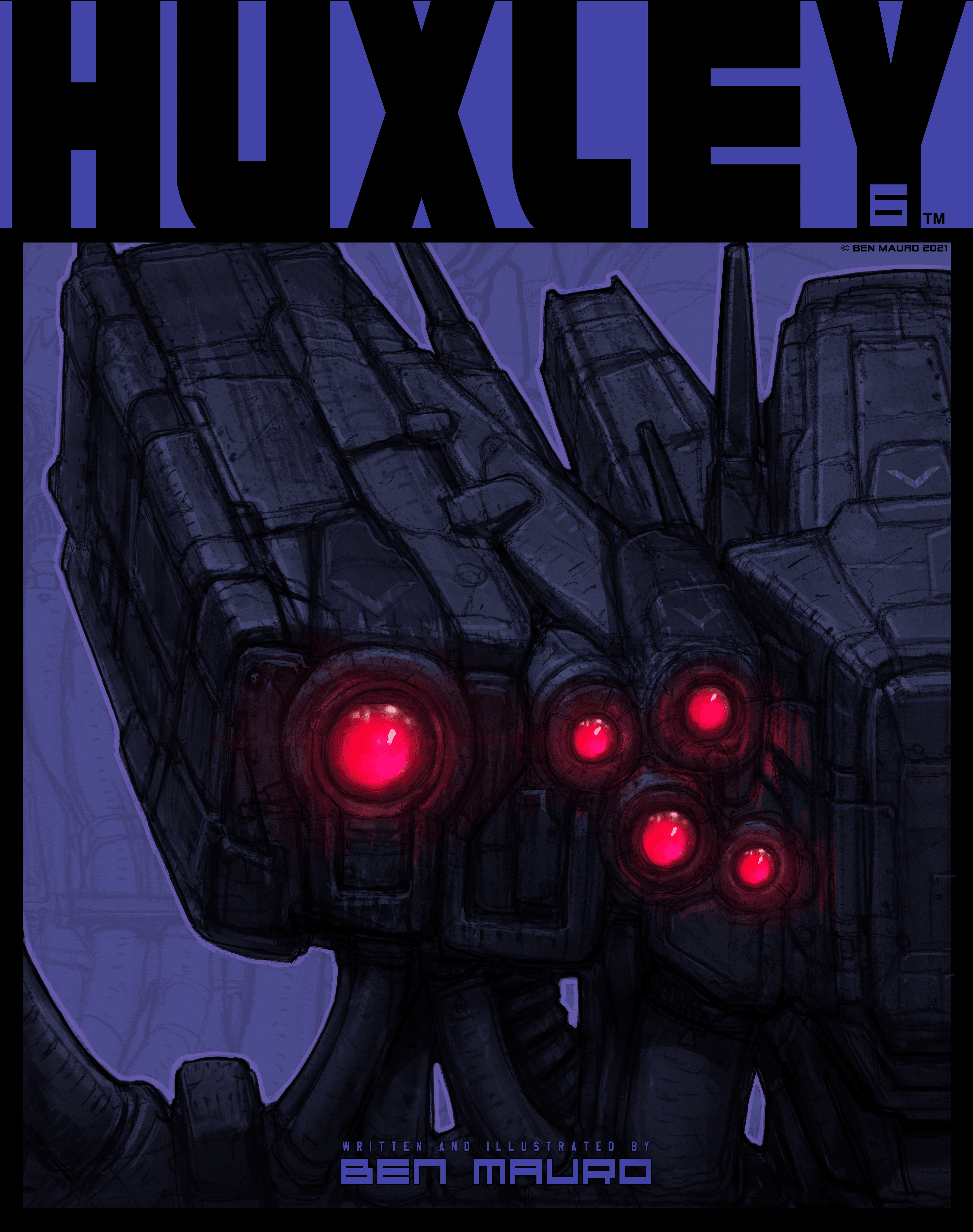 HUXLEY Comic: Issue 6 - First Edition - #824