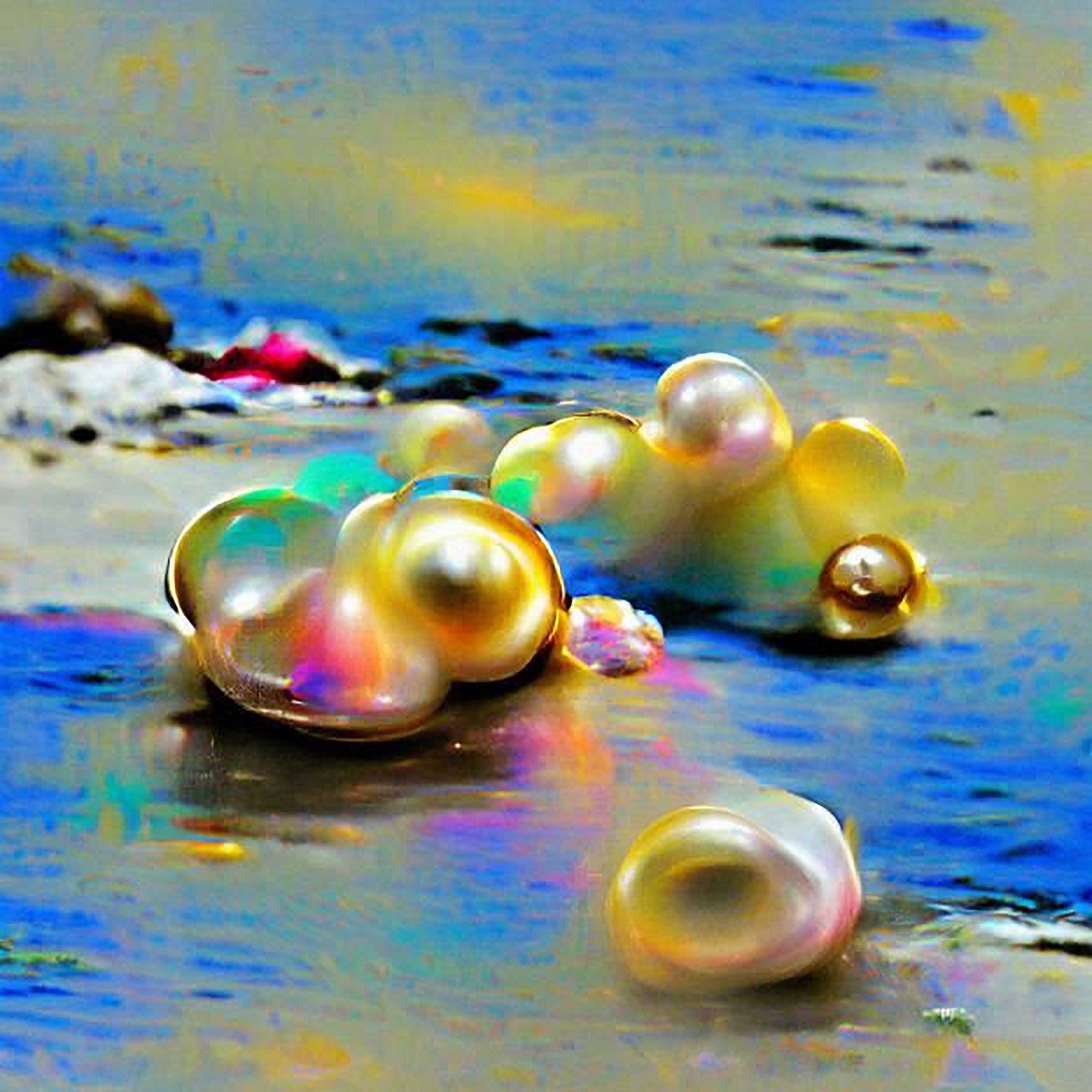 #103 - "the pearls have ways of reflecting every color, there are many other hues than humans know of, the Gold Rush is so hush hush that no one’s even looking here"