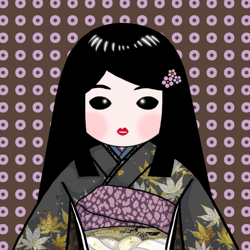 Japanese doll #Oshige
