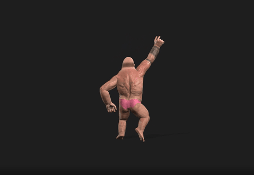 Dancing ApeMan Jump On It Pink 1/13