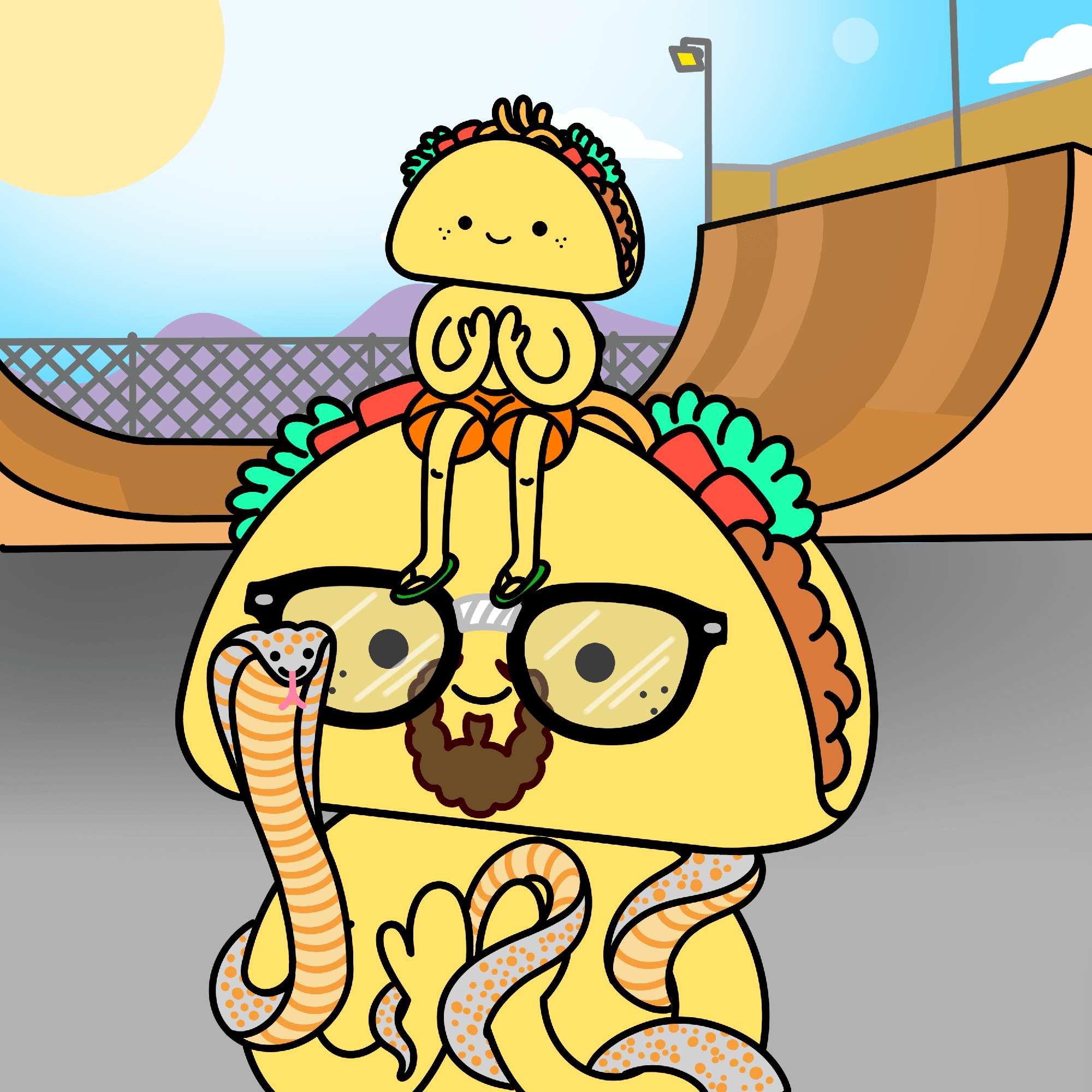 Doodled Tacos #100
