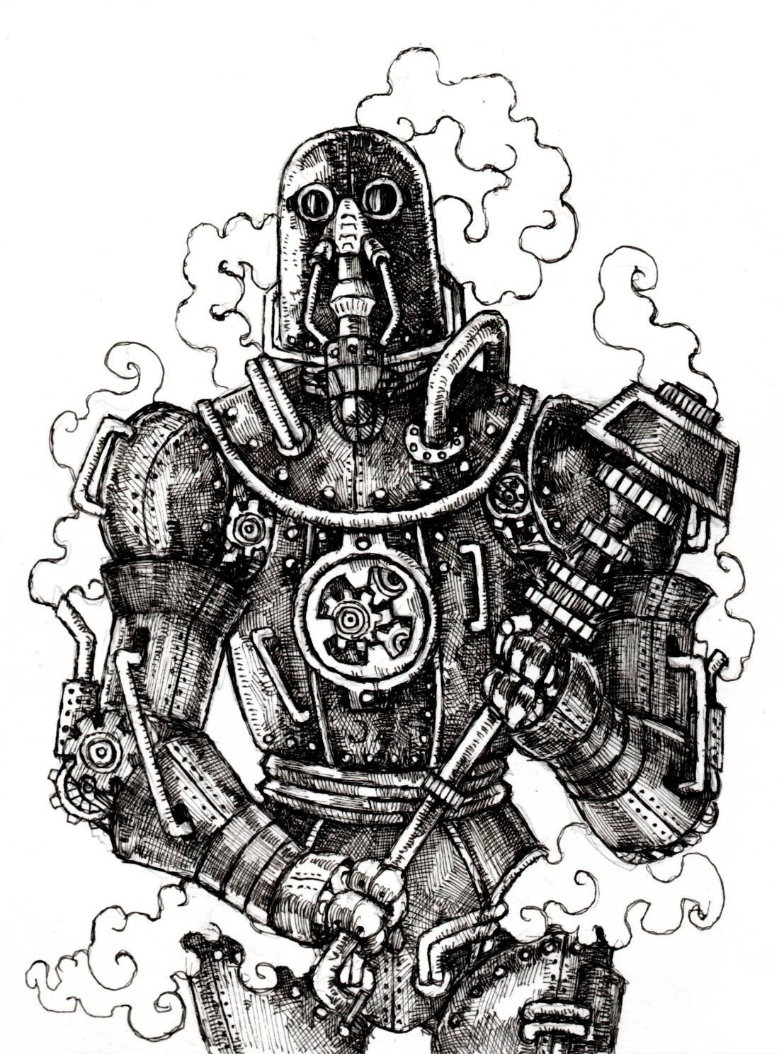 Cultist #032 Steam Knight