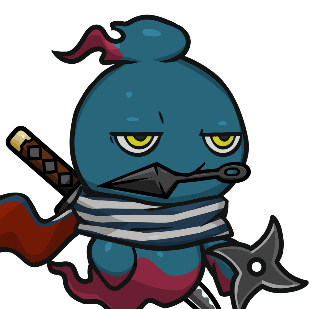 Mitama-Darkblue(kunai) #07997