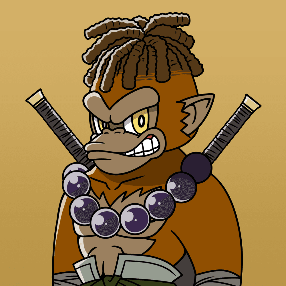 Neo Samurai Monkey #3198